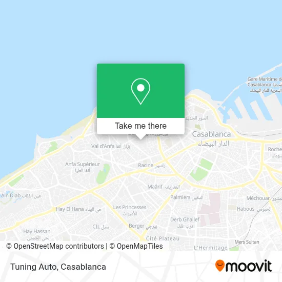 Tuning Auto map