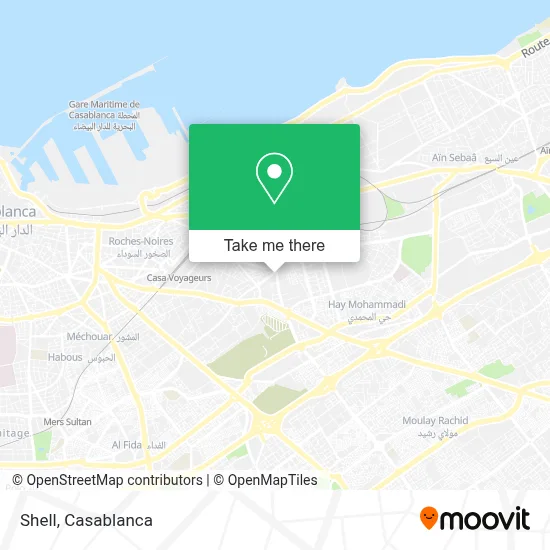 Shell map