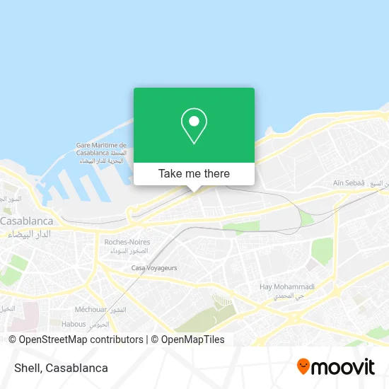 Shell map