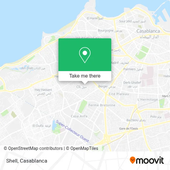 Shell map