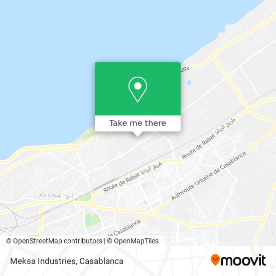 Meksa Industries map