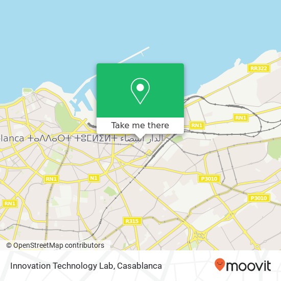 Innovation Technology Lab map