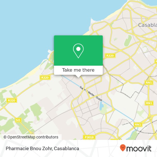 Pharmacie Bnou Zohr map