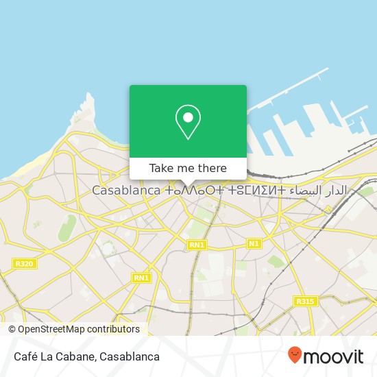 Café La Cabane map