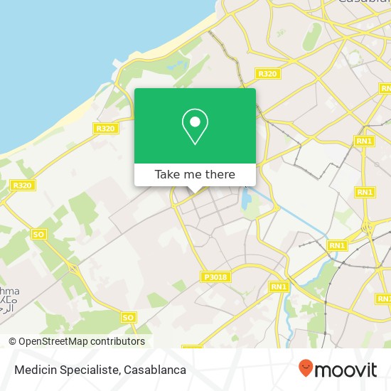 Medicin Specialiste map