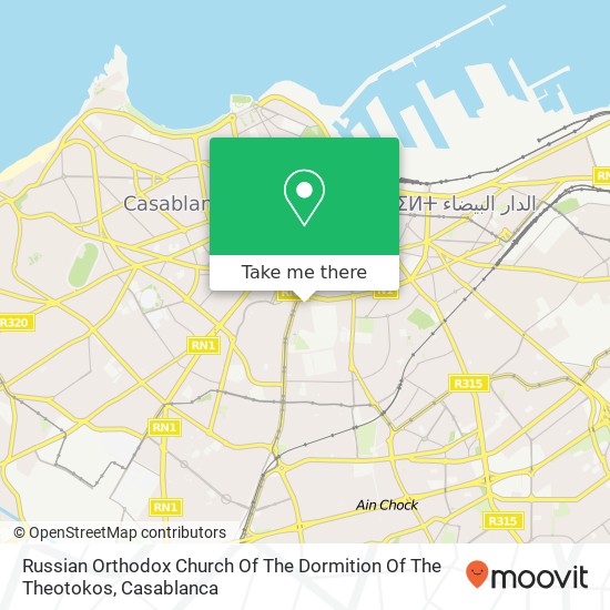 Russian Orthodox Church Of The Dormition Of The Theotokos map