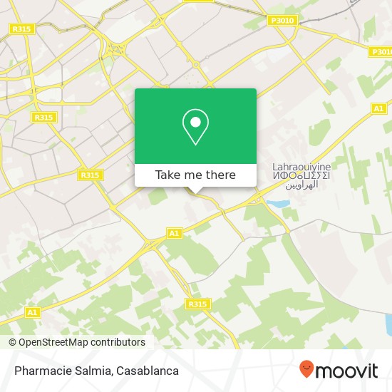 Pharmacie Salmia map
