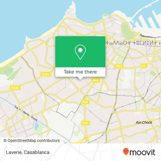 Laverie map