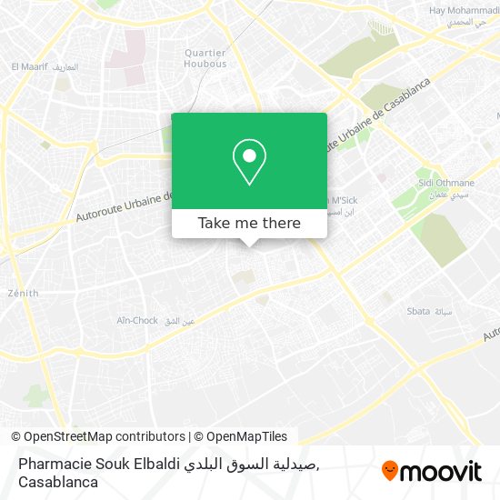 Pharmacie Souk Elbaldi صيدلية السوق البلدي plan