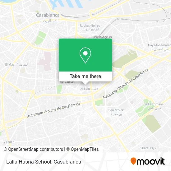 Lalla Hasna School map
