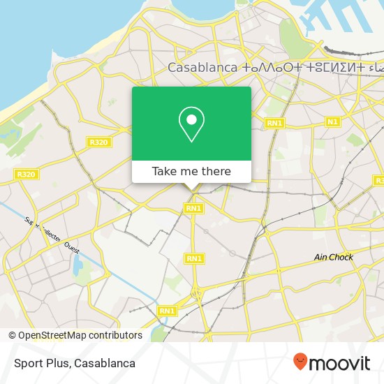 Sport Plus map