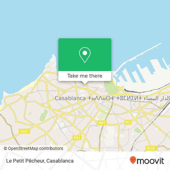 Le Petit Pêcheur map