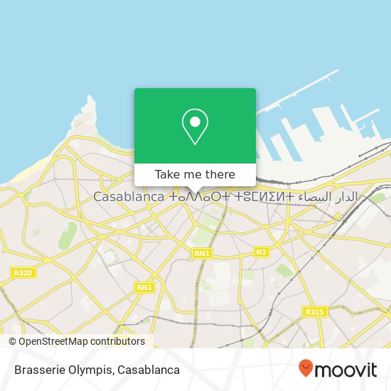 Brasserie Olympis map