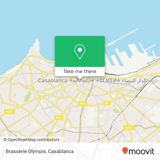 Brasserie Olympis plan