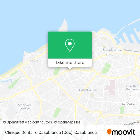 Clinique Dentaire Casablanca (Cdc) map
