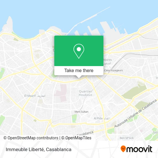 Immeuble Liberté map