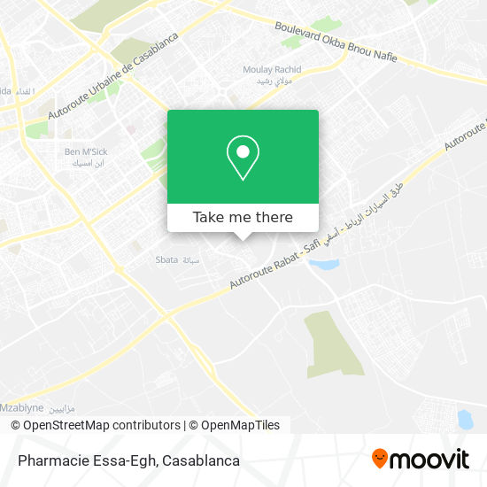 Pharmacie Essa-Egh map