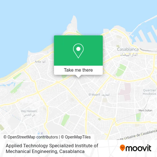 Applied Technology Specialized Institute of Mechanical Engineering map