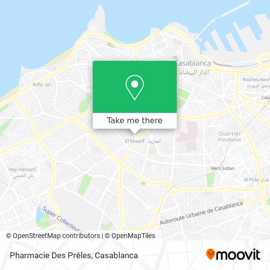 Pharmacie Des Prêles map