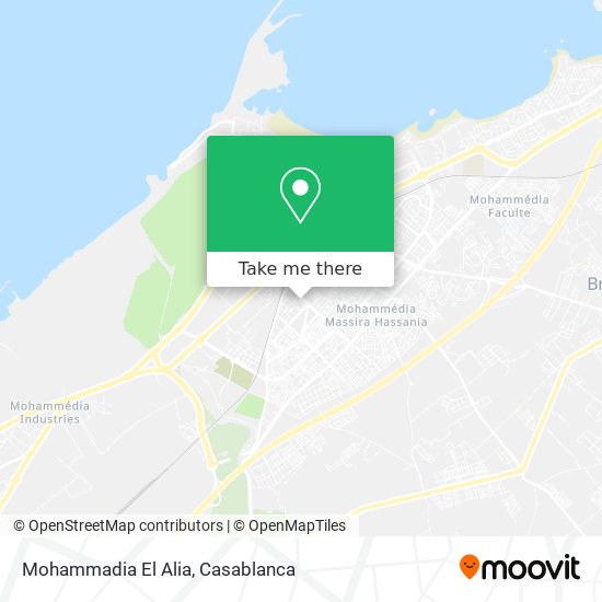 Mohammadia El Alia map