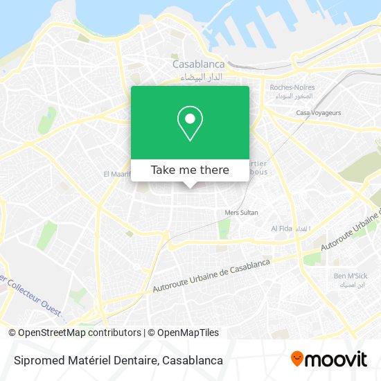 Sipromed Matériel Dentaire map