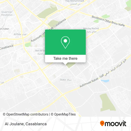 Al Joulane map