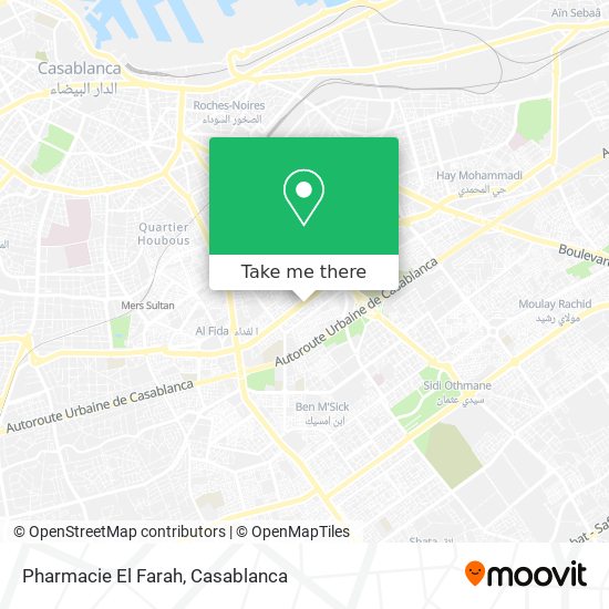 Pharmacie El Farah map