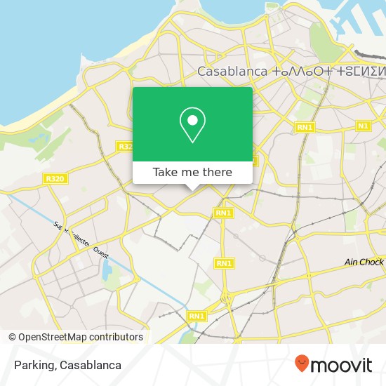 Parking map