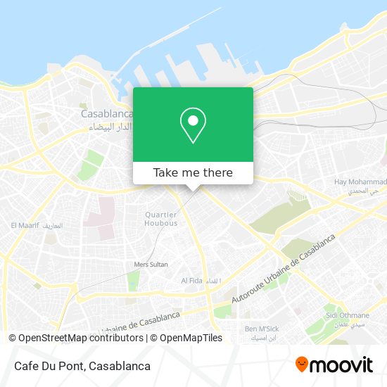 Cafe Du Pont map
