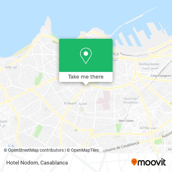 Hotel Nodom map