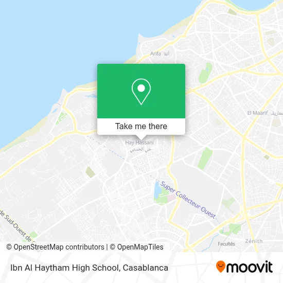 Ibn Al Haytham High School map