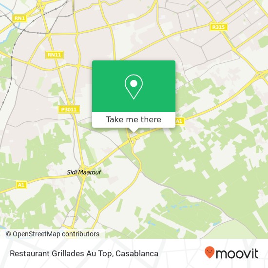 Restaurant Grillades Au Top map