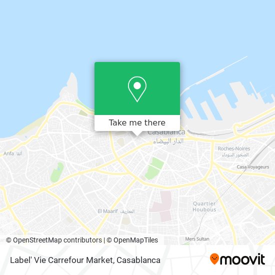 Label' Vie Carrefour Market map