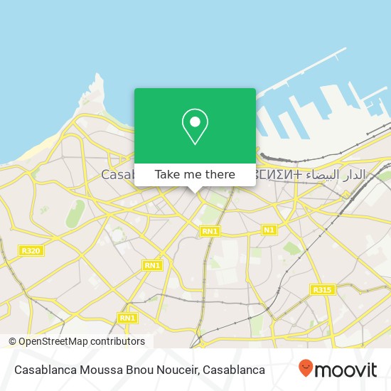 Casablanca Moussa Bnou Nouceir plan