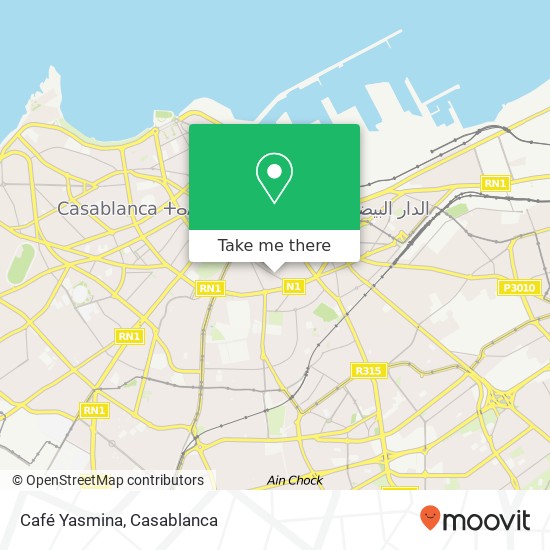 Café Yasmina map