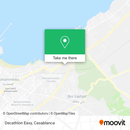 Decathlon Easy map
