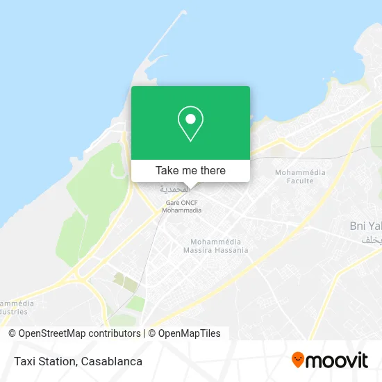 Taxi Station map