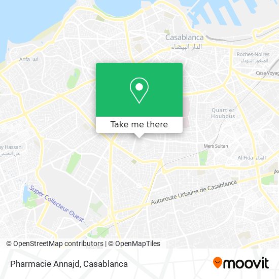 Pharmacie Annajd map