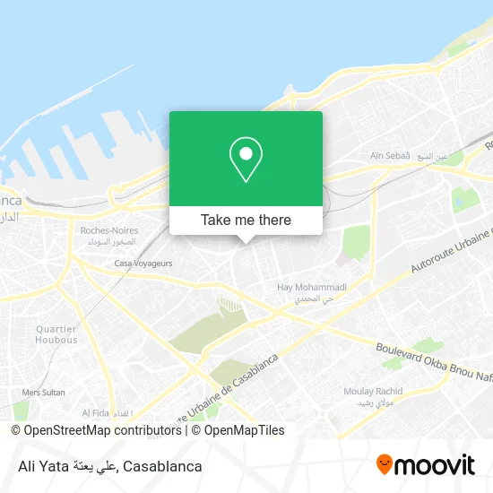 Ali Yata علي يعتة map