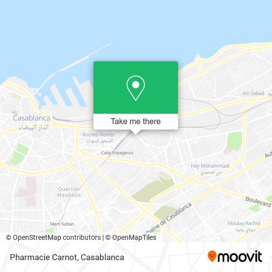 Pharmacie Carnot map
