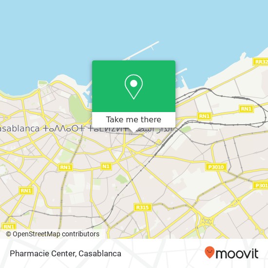 Pharmacie Center map