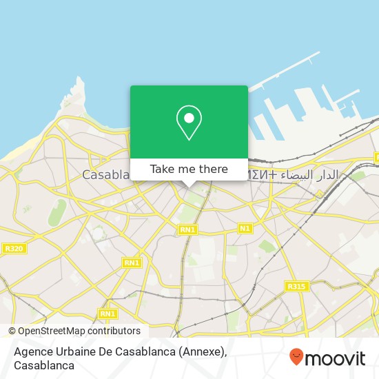 Agence Urbaine De Casablanca (Annexe) map