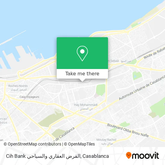 Cih Bank القرض العقاري والسياحي map