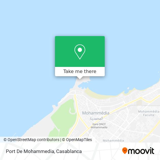 Port De Mohammedia map