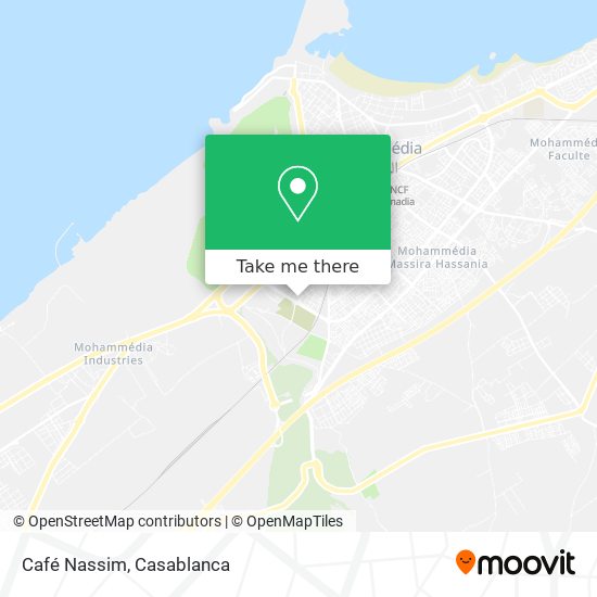 Café Nassim map