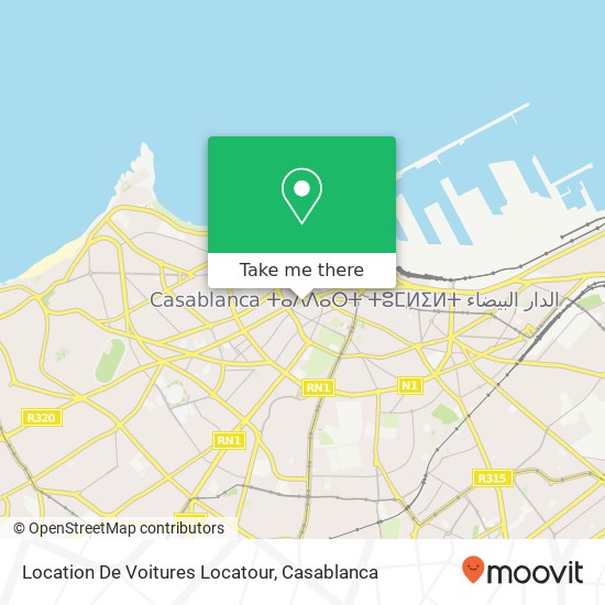 Location De Voitures Locatour map