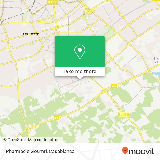 Pharmacie Goumri map