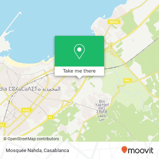 Mosquée Nahda map