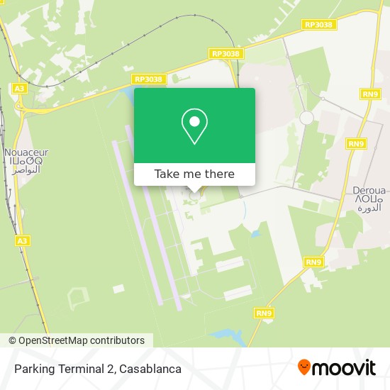 Parking Terminal 2 map