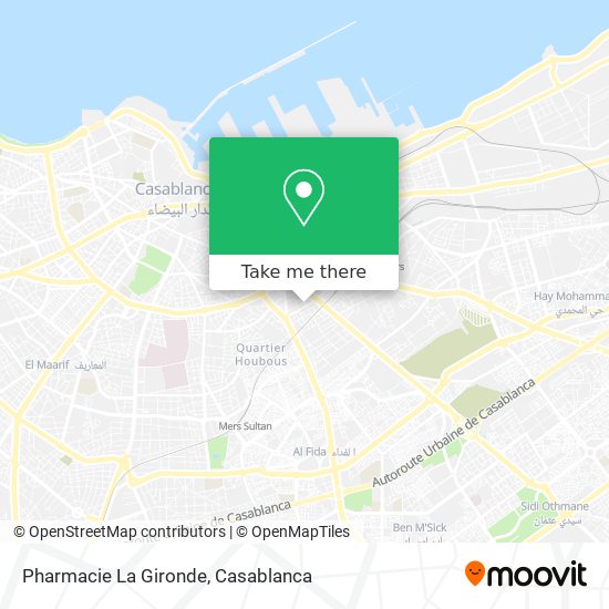 Pharmacie La Gironde map